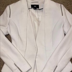 H&M Cream/White Blazer